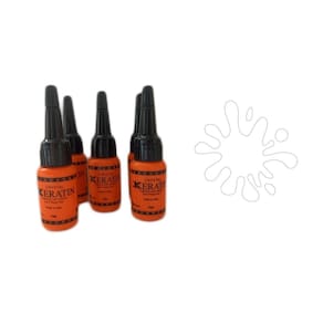 Cola Italiana De Queratina Cristal Em Pó Do K 18Gr - Branca