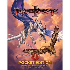 Livro Paizo Tome of Beasts 1, edição de 2023, edição de bolso