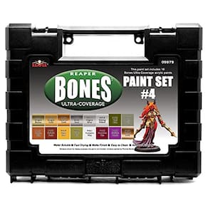 Conjunto de pintura REAPER Master Series Bones Ultra Coverage x4