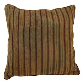 Almofada Blazing Needles, com fio, quadrada, jacquard, chenille