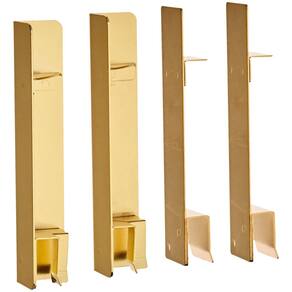 Postes de bandeja Dacasso 1000 Series Classic Leather Gold