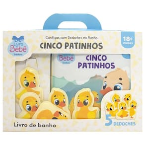 Cantigas com Dedoches no Banho: Cinco Patinhos
