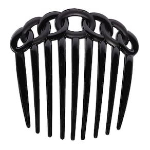 Comb Caravan French Twist preto/preto fosco