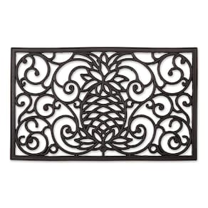 Capacho de borracha DII All Weather Pineapple Scroll 45x75cm