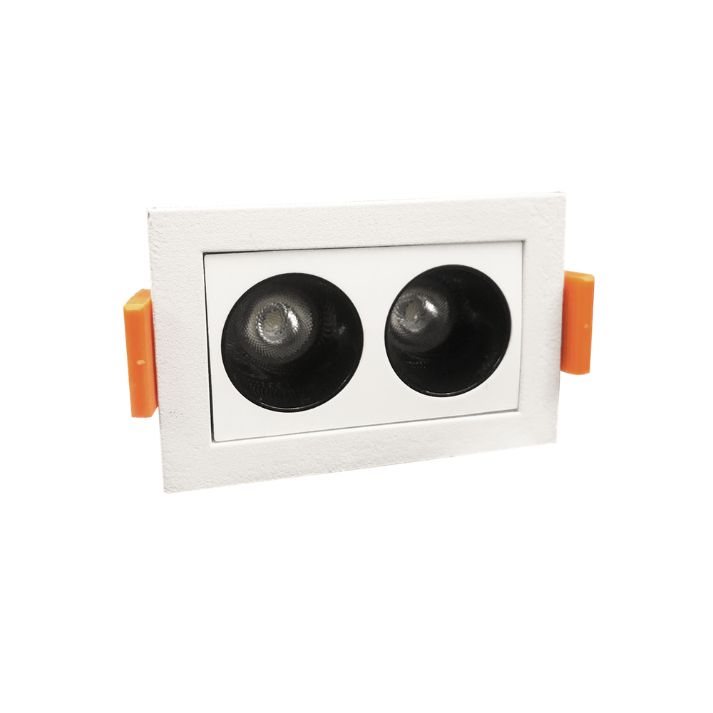 Spot Embutir Retangular Focco 7cm 4W 6500K