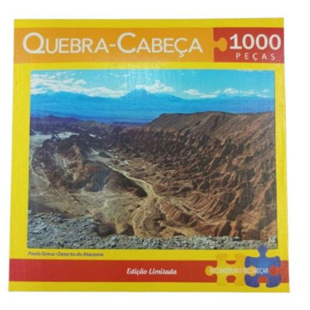 Quebra Cabeça Deserto Atacama 1000 Peças