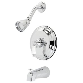 Guarnição de torneira de banheira e chuveiro Kingston Brass KB3631PLT Chrome