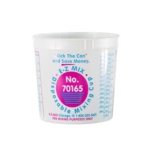Copo E-Z MIX 70165 de 5 litros (4,7 L), pacote com 25