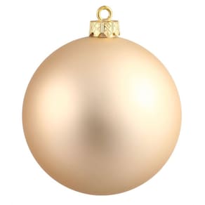 Enfeite de árvore de Natal Vickerman 34881-3 Champagne (pacote com 12)