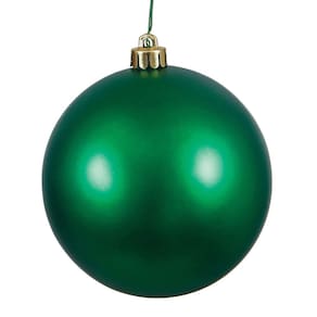 Enfeite de Natal Vickerman 8 Emerald Matte Ball Enfeite