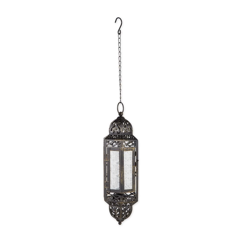 Lanterna de Natal Accent Plus para pendurar em metal decorativo