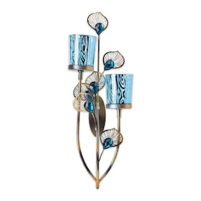 Arandela de parede Accent Plus Exotic Peacock Plume