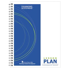 Livro de plano de aula Hammond & Stephens 7 disciplinas de 40 semanas