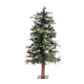 Árvore de Natal Vickerman Mixed Country Alpine 90cm com luzes