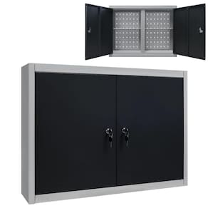 Armário de ferramentas montado na parede vidaXL Industrial Style Metal