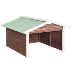 Cortador de grama Garage VidaXL Wooden Automower Cover Outdoor