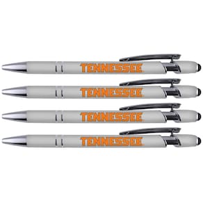 Caneta comemorativa Pen Tennessee Soft Touch Coated Metal, pacote com 4