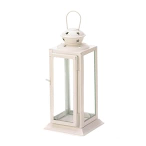 Lanterna de vela Zingz & Thingz Starlight Outdoor 20cm branca