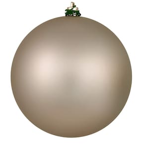Ornamento Vickerman Oat Matte Ball 3 cm de plástico inquebrável x