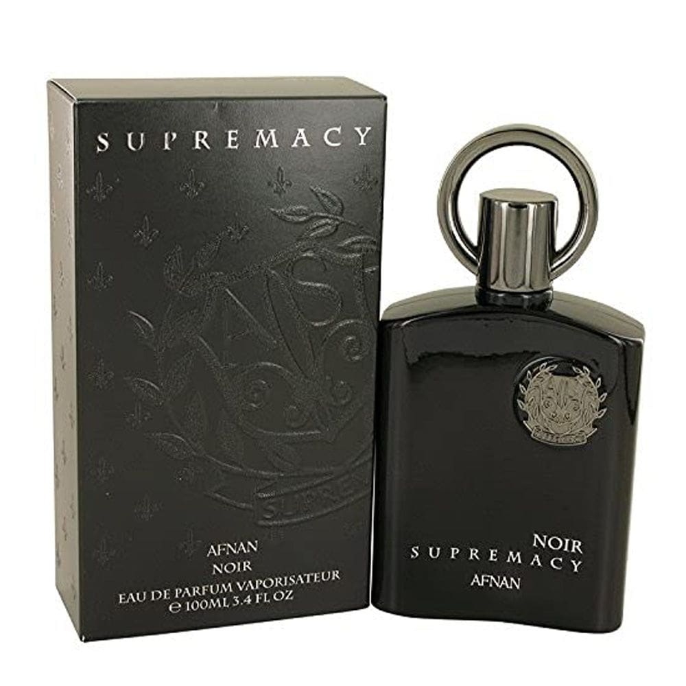 Perfume Afnan Supremacy Noir Eau de Parfum para mulheres e homens
