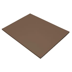 Papel de construção Tru-Ray Sulphite 46 x 61 cm Marrom escuro 50