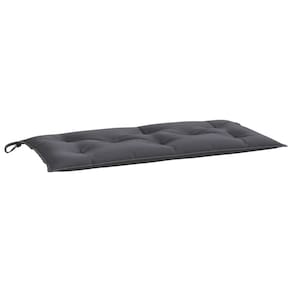 Almofada de banco de jardim VidaXL durável em tecido Oxford 43,3 x 19,7 x 2,8 cm