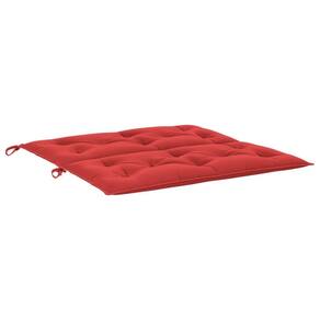 Conjunto de almofadas de banco de jardim VidaXL 2 peças 100x50x7cm Oxford Red