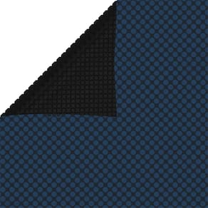 Película solar para piscina vidaXL Floating PE preto/azul 102,4 x 63cm
