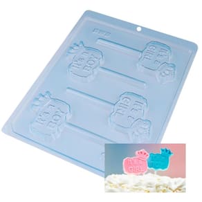 5Un Formas Pirulito It`S A Boy It`S A Girl Bwb Chocolate