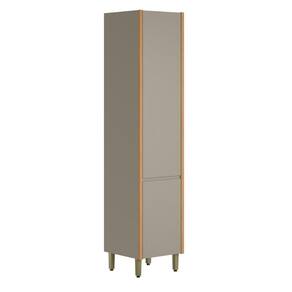 Paneleiro 2 Portas Nice Jequitiba Gris