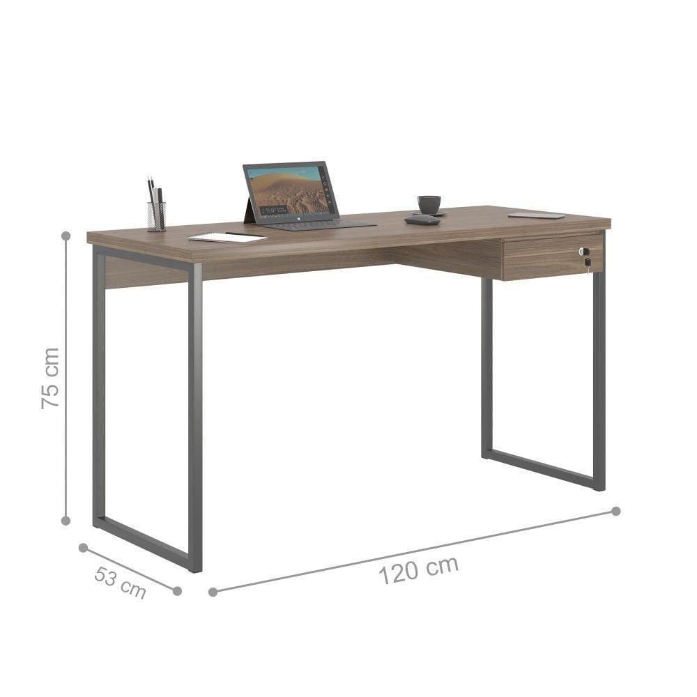 Escrivaninha Com 1 Gaveta Bel Afarra