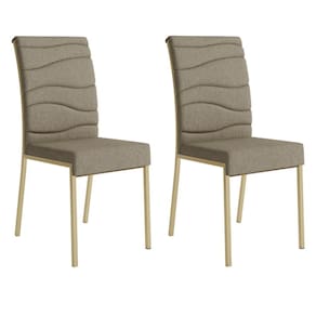 Cadeira Duna Carraro Bamboo c/ Dourado