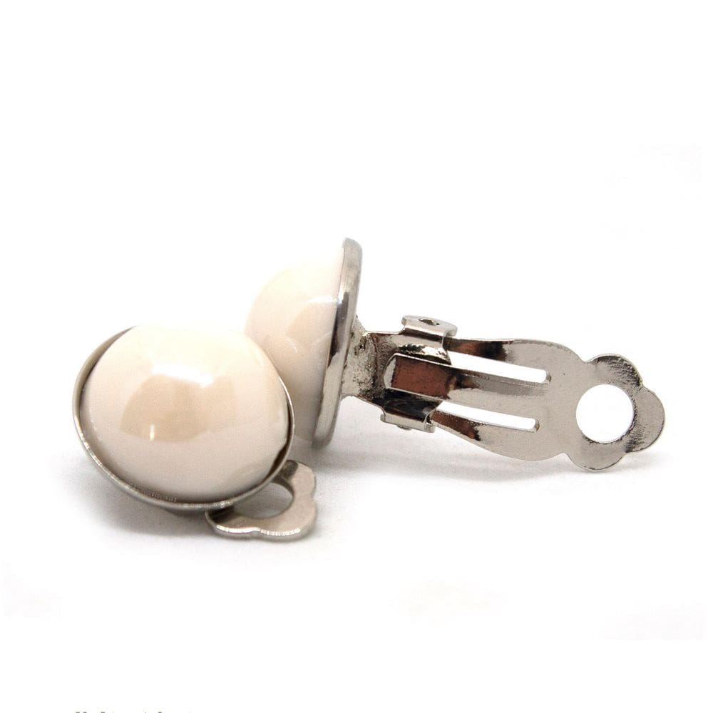 Brinco De Pressão Rios - Tietê Prateado Creme