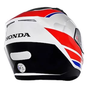 Capacete New HF2 2020 Vermelho/Prata Tamanho 60 Genuíno