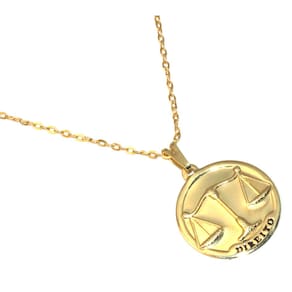 Colar Cordão Profissão Medalha Direito Folheado Ouro 18k