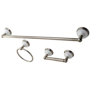 Conjunto de ferramentas de banheiro Kingston Brass Victorian de 3 peças