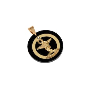 Pingente Farmácia Curso Profissão Folheado Ouro 18k