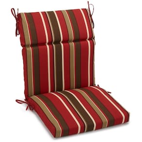 Almofada de cadeira Blazing Needles Montserrat Sangria 50x105cm