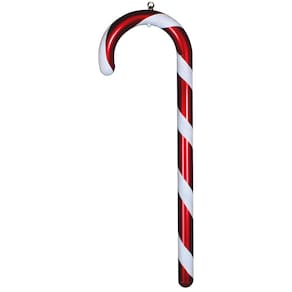 Enfeite de Natal Vickerman Candy Cane Vermelho/Branco 36cm