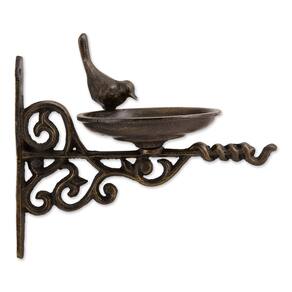 Alimentador de pássaros montado na parede DII Cast Iron Collection Ornate