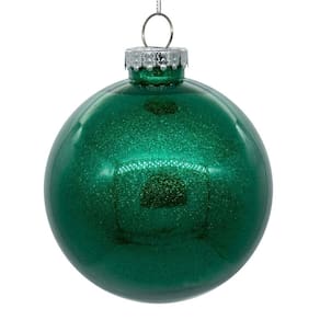 Enfeite de árvore de Natal Vickerman Seafoam Glitter (pacote com 12)