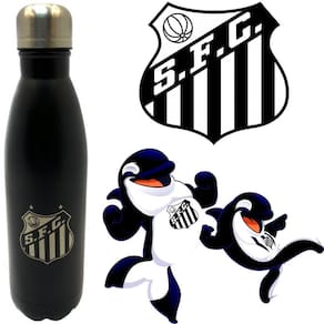 Cantil De Inox 750Ml Santos Fc Fanático