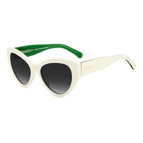 Óculos de sol kate spade new york PAISLEIGH/S branco/cinza para mulheres