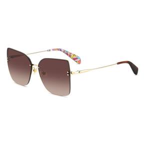 Óculos de sol kate spade new york ARIELLA/G/S dourado/marrom para mulheres