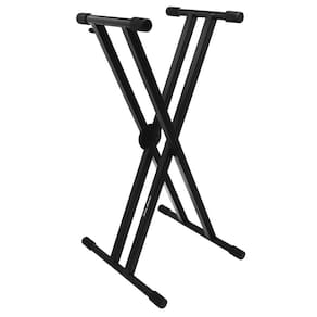 Suporte de teclado OnStage KS7291 Pro Double X ajustável