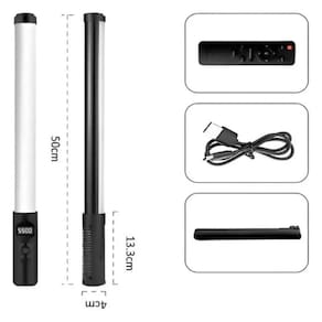 Bastão Led Potente Para Gravar Com Estilo E Cor