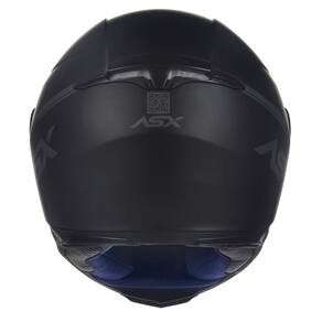 Capacete Asx Eagle Solid Cor:Preto/Cinza;Tamanho:56