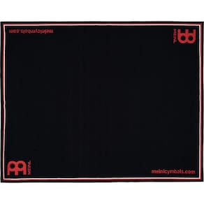 Tapete MEINL antiderrapante para bateria acústica/eletrônica Black