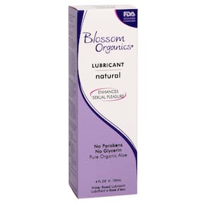 Lubrificante Blossom Organics Hidratante Natural 120mL