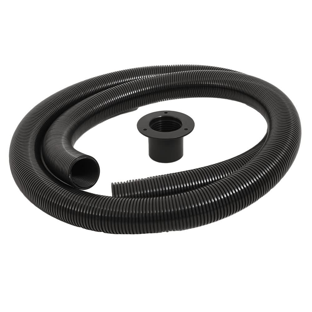 Suportes de montagem T-H Marine Trident Marine 3m Black Stern Flex Hose com flange de popa
